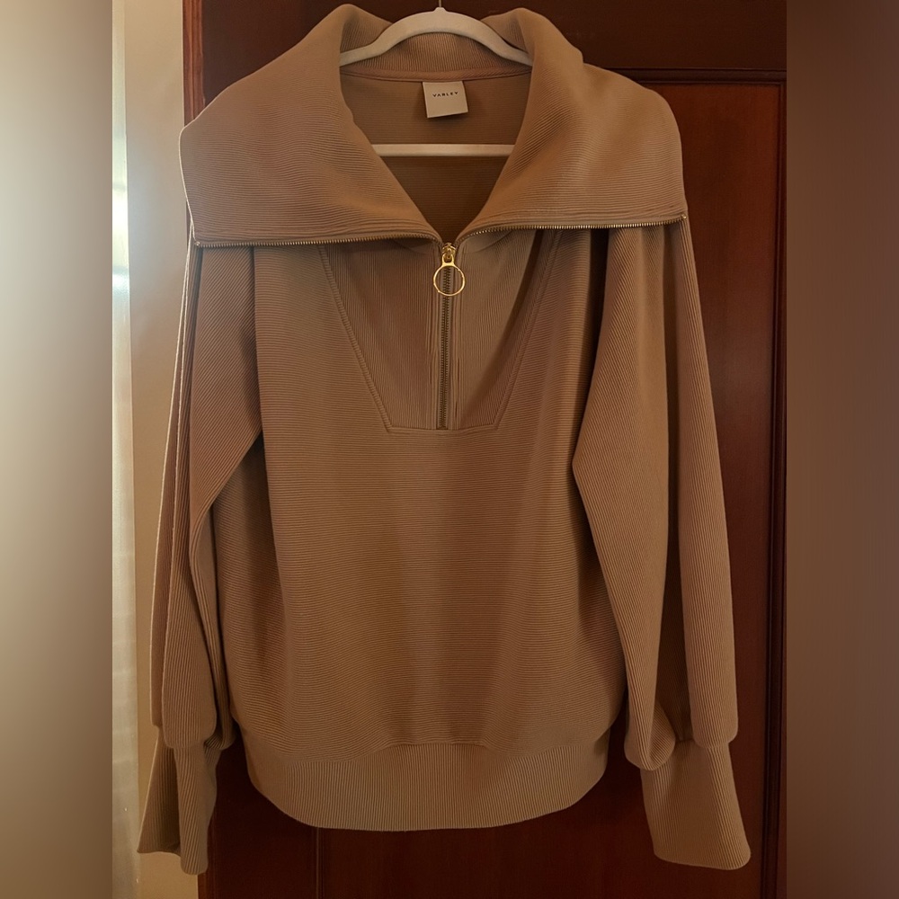 Varley Vine Ottoman Half Zip Pullover, Size Large